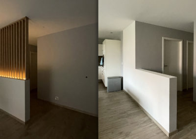 Une séparation faite de matière et de lumière